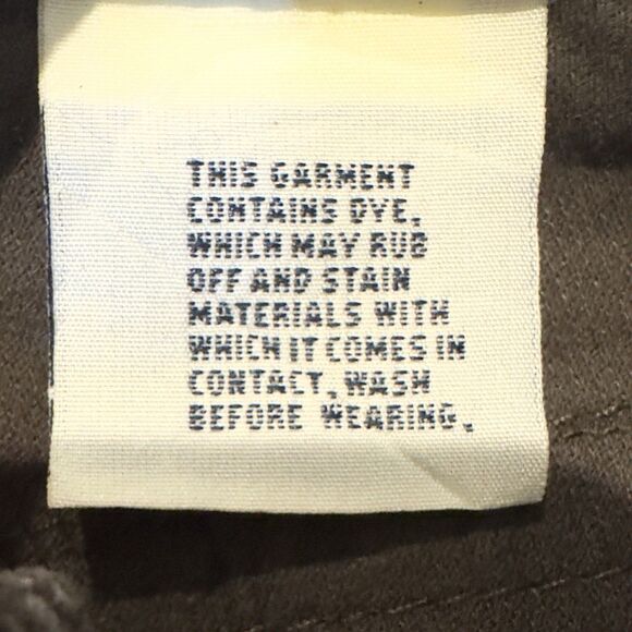 NWT UNION BAY Y2k Women's Size 5 Brown Corduroy Bootcut Pants Low Rise Gold Foil - Picture 12 of 13